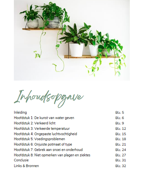 E-book Van Plantkiller naar Plantlover